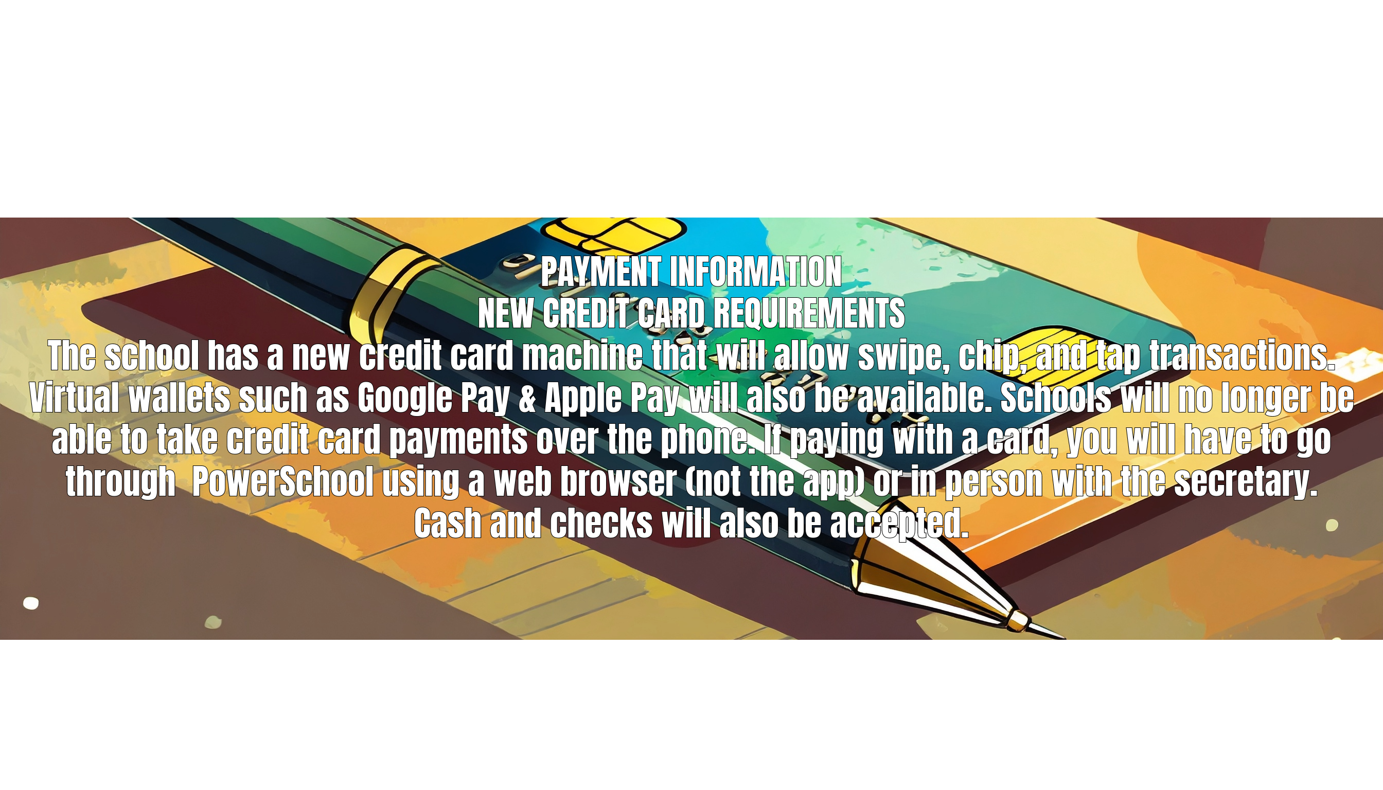 New Payment Info