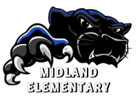 Midland Elementary Panthers Logo